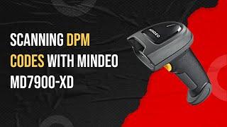 Mindeo MD7900-XD Barcode Scanner DPM Code Scanning Demo | Testing on Various Samples