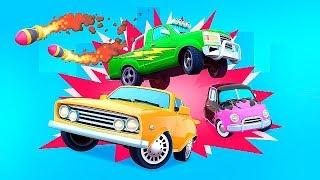 Crash Club Игровой мультик для детей МАШИНКИ МОНСТРЫ КРУШАТ ГОРОД Crash Club Обзор игры. Сашок PLAY