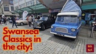 Classics invade Swansea city centre!