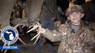 Deer Hunting, Buck Pole; Michigan Out of Doors TV #2449