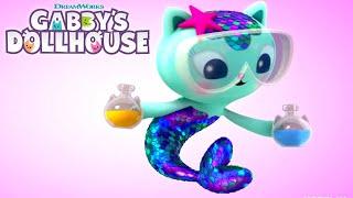 MerCat - "Spa Science" Lyric Video | GABBY'S DOLLHOUSE | Netflix