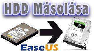 PC Machinátor #4 - HDD másolása EaseUS partíció mester segítségével (Nem Ingyenes!)