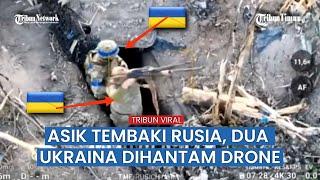 Drone Rusia Hantam Lubang Persembunyian Pasukan Ukraina