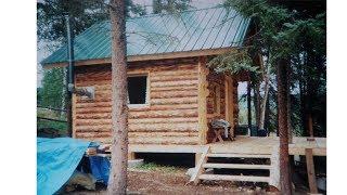 Off Grid Log Cabin .....Start to finish.