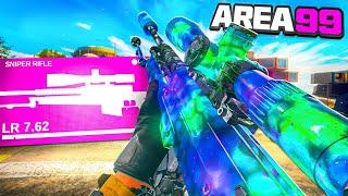 the BEST LR 7.62 SNIPER RIFLE CLASS SETUP on Warzone! (Area 99)