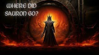 Sauron Disappeared When The One Ring Was Destroyed, Where Did He Go?