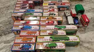 Huge Thomas & Friends Bandai TECS Unboxing! 40+ trains Henry, Derek, Boco, Gordon, Edward, Duck