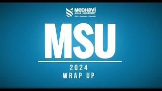 Medhavi Skills University Recap 2024