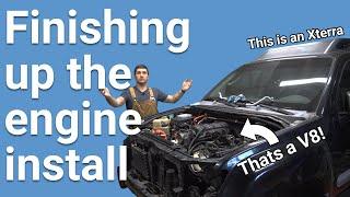 How to VK Swap An Xterra (Finishing the Engine Install)