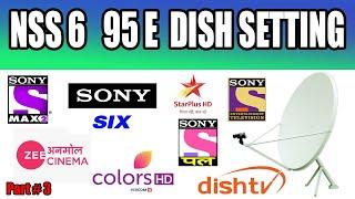 Nss6 95e dish setting on 2 feet in Pakistan/India in (2020) | Part 3