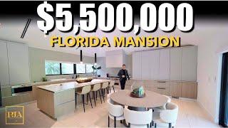 Tour a $5,500,000 MIAMI MANSION | Luxury Home Tour | Peter J Ancona