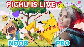 Pika Pi PikachuValorant Live Girl Gamer