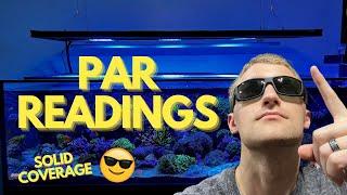 ReefBreeders Lumen Bar Par Readings and Updated Hanging