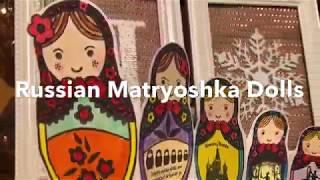 Russian Matryoshka Dolls Art Lesson