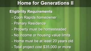 Home for Generations II - Details of the Program