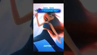 Movies Now Vs Then️ #shorts #movies #dreamworks