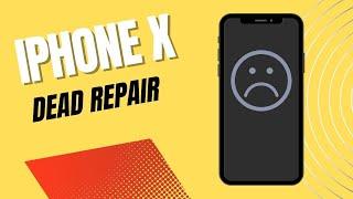 iPhone X Dead Repair Customer send me This iPhone X Mumbai / BSAS Mobile Service  #appleservice