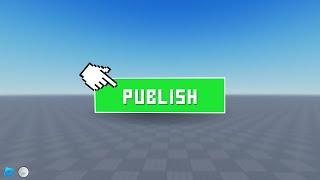 How To Publish A Roblox Game - Roblox Studio