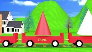 Easy Learning Shapes Train for Kids HD