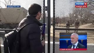 Russian reporter trolling american soldiers at Capitol in Washington, D.C. 14.01.2021