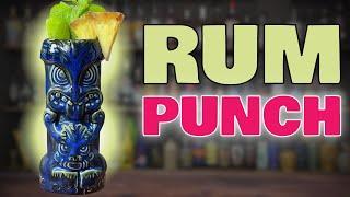 Rum Cocktails; The Rum Punch FORMULA. How to make a Great Rum Punch EVERYTIME