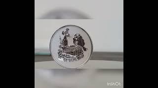 2022 1oz Silver Lady and the Tramp Coin