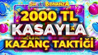 SWEET BONANZA KÜÇÜK KASA | 2000 TL KASAYLA REKOR ÖDEME SLOT OYUNLARI TAKTİK VURGUN 