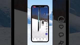 Snowboarding Portal #teleport #360 #360degree