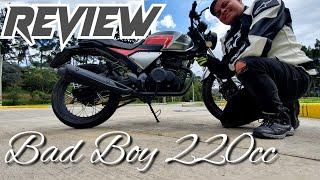 Moto Bad BOY 220cc  (2021) // Una autonomía BRUTAL 