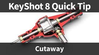 KeyShot 8 Quick Tip: Cutaway