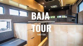 Custom Truck Camper (FULL TOUR) | Rossmönster Overland | Ford F350 8ft bed | The Baja | 195