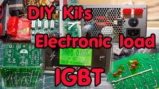 Ectronic load DIY kit on IGBT.