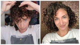 Sleeping Curly - Medusa Clipping Sleep Routine for Short Curly Hair