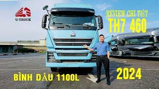 REVIEW CHI TIẾT ĐẦU KÉO SITRAK TH7 460 LX CẦU LÁP 2024- GIÁ XE TH7 460 [HOWOVIMID]U-TRUCK