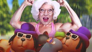 Alpha Granny goes BEAST MODE  More Party Animals!