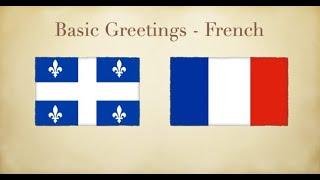 French Lessons - Basic Greetings  for Beginners - Learn French on YouTube