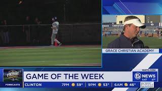 Grace Christian head coach Justin Price previews the Rams game against Webb