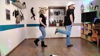 Border Town Bar -  Line Dance (Teachvideo)