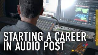 Audio Post Production (Finding a Career Path) | ADAM Audio