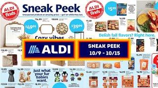 Aldi Sneak Peek Week 10/9 - 10/15 ~ Halloween INFLATABLES, Rompers, Ponchos, Home Decor & lots more!