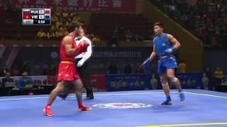 Sanshou Sanda 2016 World Cup Semi Finals Russia vs Vietnam 60 Kg Men