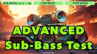 BASS TEST - With advanced #boosted #bass range (0,+3,+6dB) !