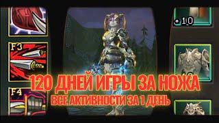 Ножик за 120 дней игры. Фарм и активности за 24 часа в Lineage 2 main