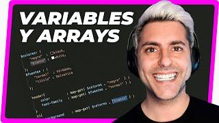  Variables en SASS y SCSS | SASS CSS: Tutorial en español   *DESCÁRGATE el código*