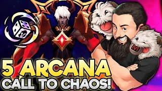 5 Arcana - This Call to Chaos Combo is Still Good!! | TFT Magic & Mayhem | Teamfight Tactics