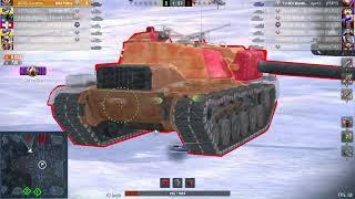 M48 Patton/121B/Chrysler K/Smasher - World Of Tanks Blitz Replay