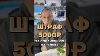 Штрафы за оплаченную парковку.