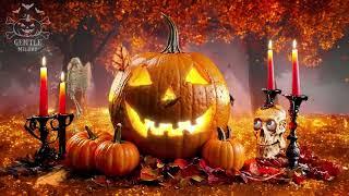 Relaxing Halloween Music  Dark, Spooky Sounds with Pumpkin Jack O' Lanterns - Halloween Ambience