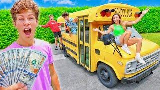 LAST TO LEAVE SCHOOL BUS WINS $10,000!