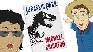 THE JURASSIC PARK BOOK IS CRAZY!